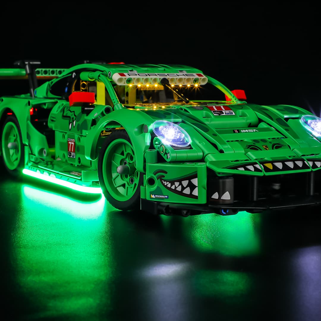 Light Kit for Porsche 911 GT3 R REXY AO Racing Car 42224- Briksmax 2.0