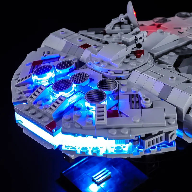 Light Kit For Millennium Falcon 75375-Briksmax 2.0(Wave Sensor Control)