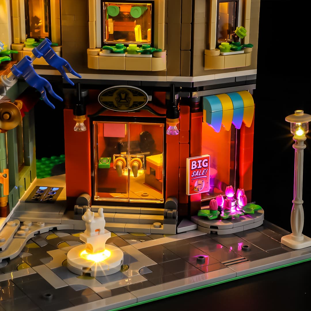 Light Kit for Shopping Street 11371 - Briksmax 2.0