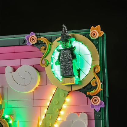 Light Kit For Emerald City Wall Art  #75685-Briksmax 2.0