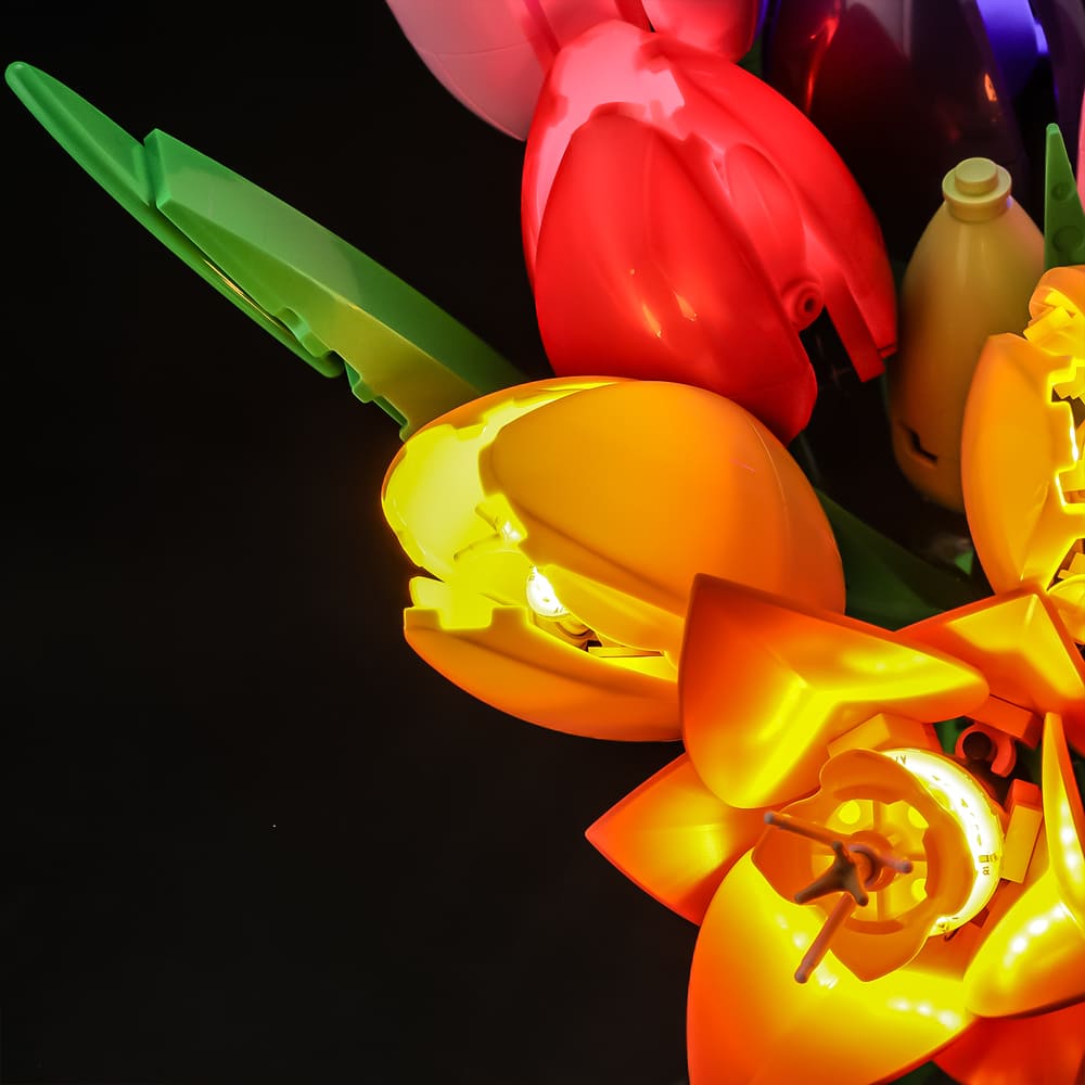 Light Kit for Tulip Bouquet 11501- Briksmax 2.0