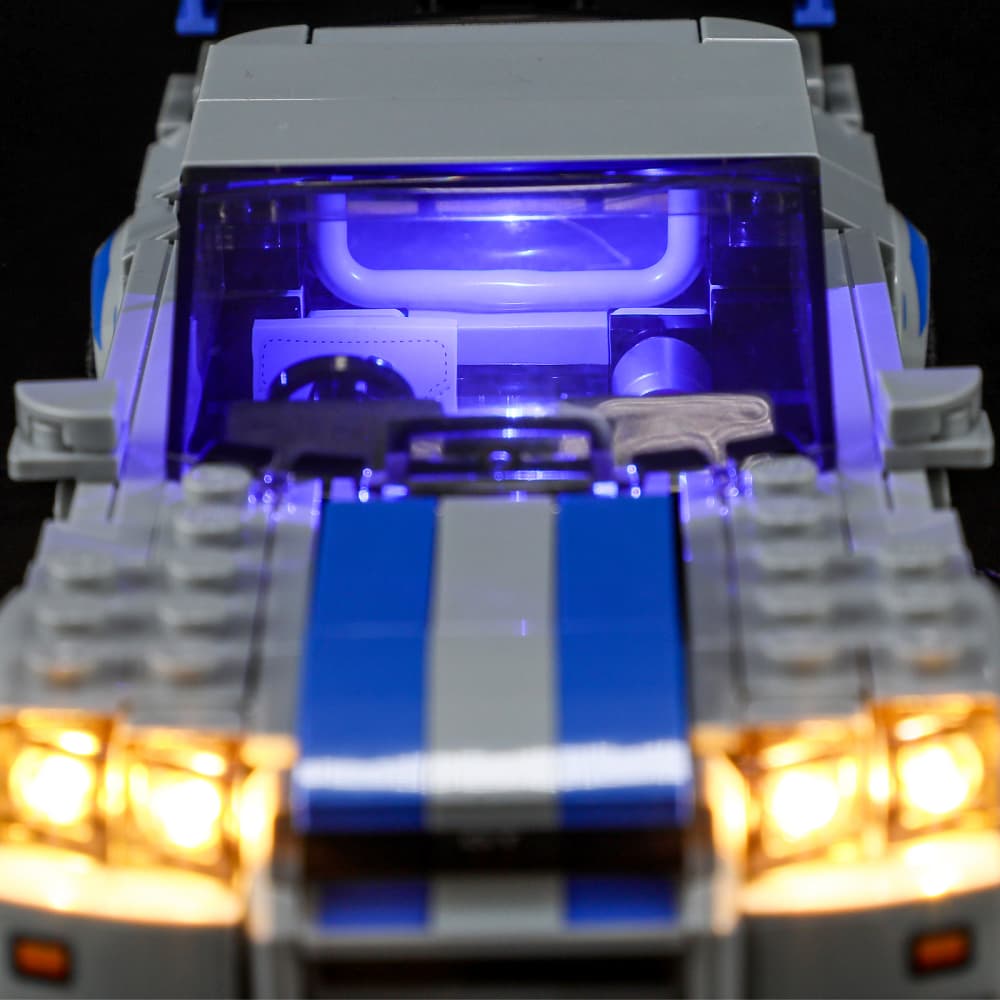 Light Kit For Lego 2 Fast 2 Furious Nissan Skyline GT-R (R34