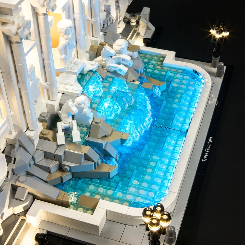 (Remote Version)Briksmax 2.0 Light Kit For Trevi Fountain #21062
