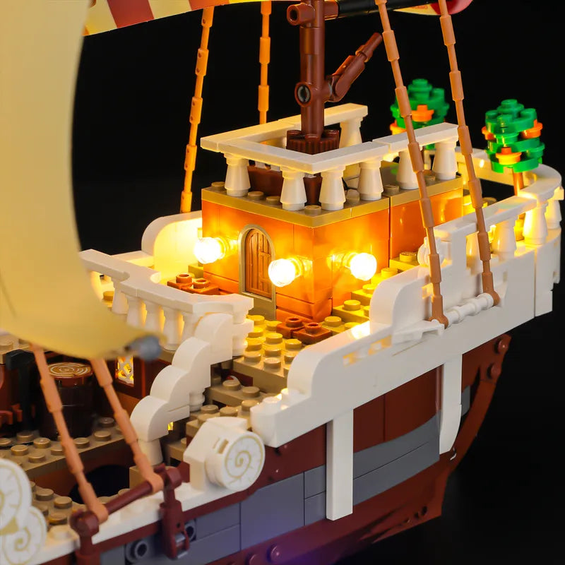 Remote Light Kit For The Going Merry Pirate Ship 75639