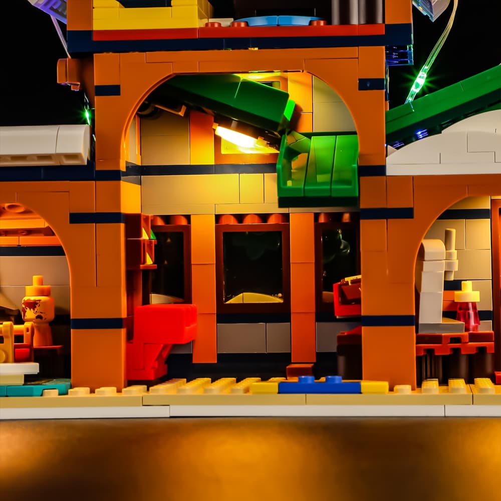 Light Kit for Santa's Post Office 10339（Breathing Light Edition）- Briksmax 2.0