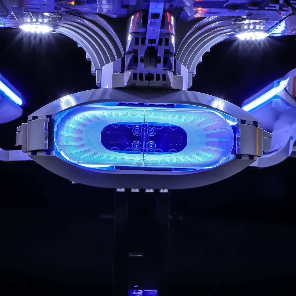 Light Kit for Star Trek: U.S.S. Enterprise NCC-1701-D 10356（Premium Version）- Briksmax 2.0