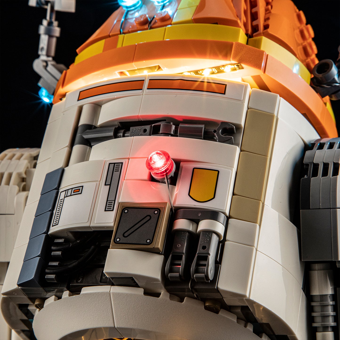 BriksMax 2.0 Light Kit For Chopper (C1-10P)™ Astromech Droid #75416