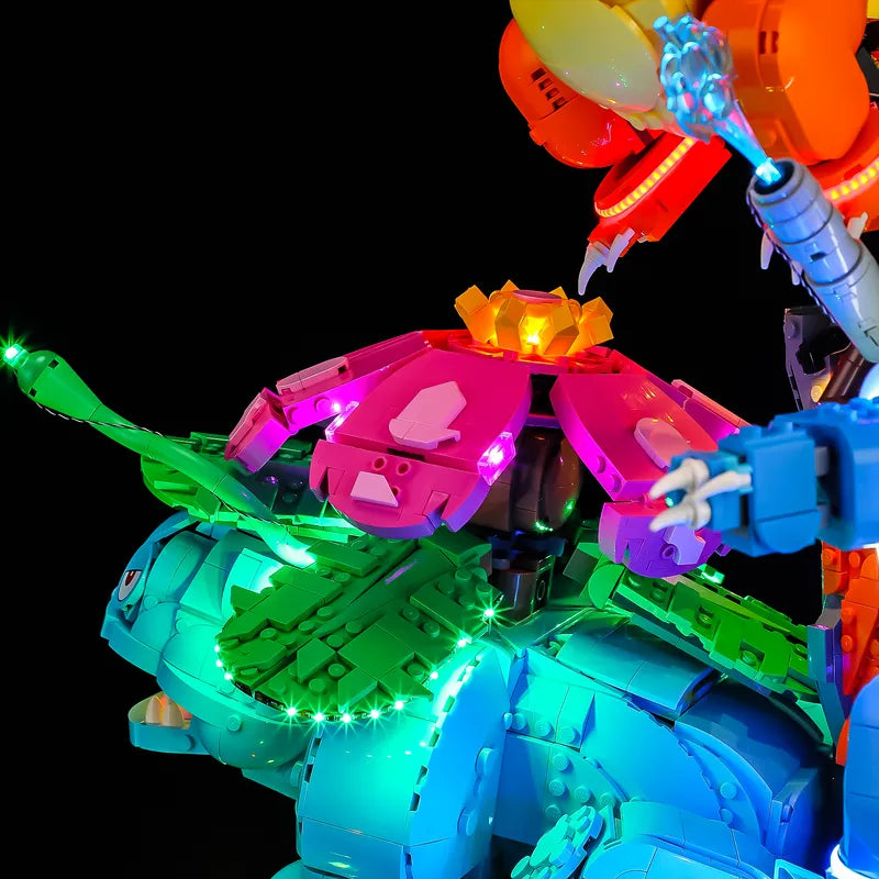 Light Kit for Venusaur, Charizard and Blastoise 72153 - Briksmax 2.0