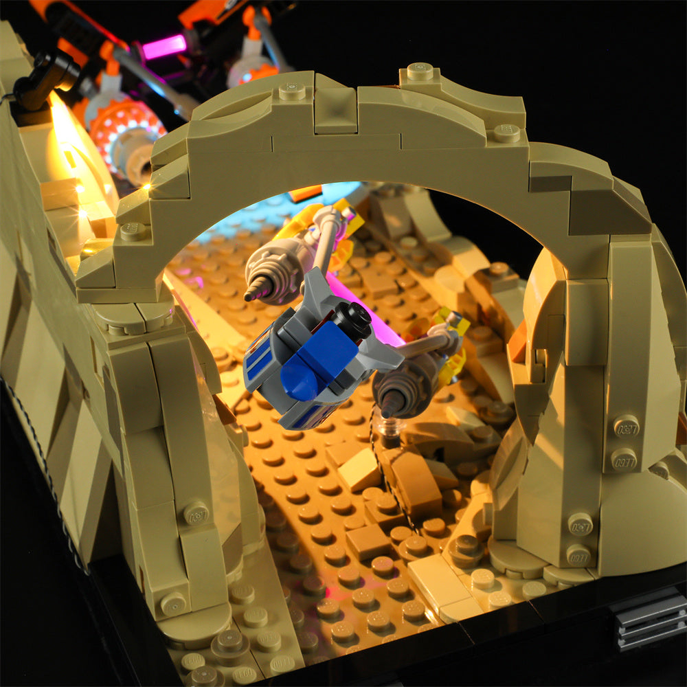 Light Kit For Mos Espa Podrace Diorama 75380-Briksmax