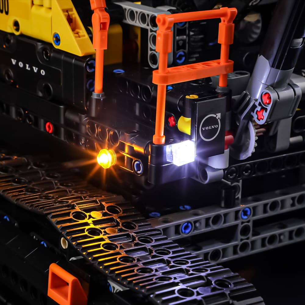 Kit d'éclairage Briksmax 2.0 pour pelle hybride Volvo EC500 n° 42215 (Précommande, expédition à partir du 4 septembre ✅)
