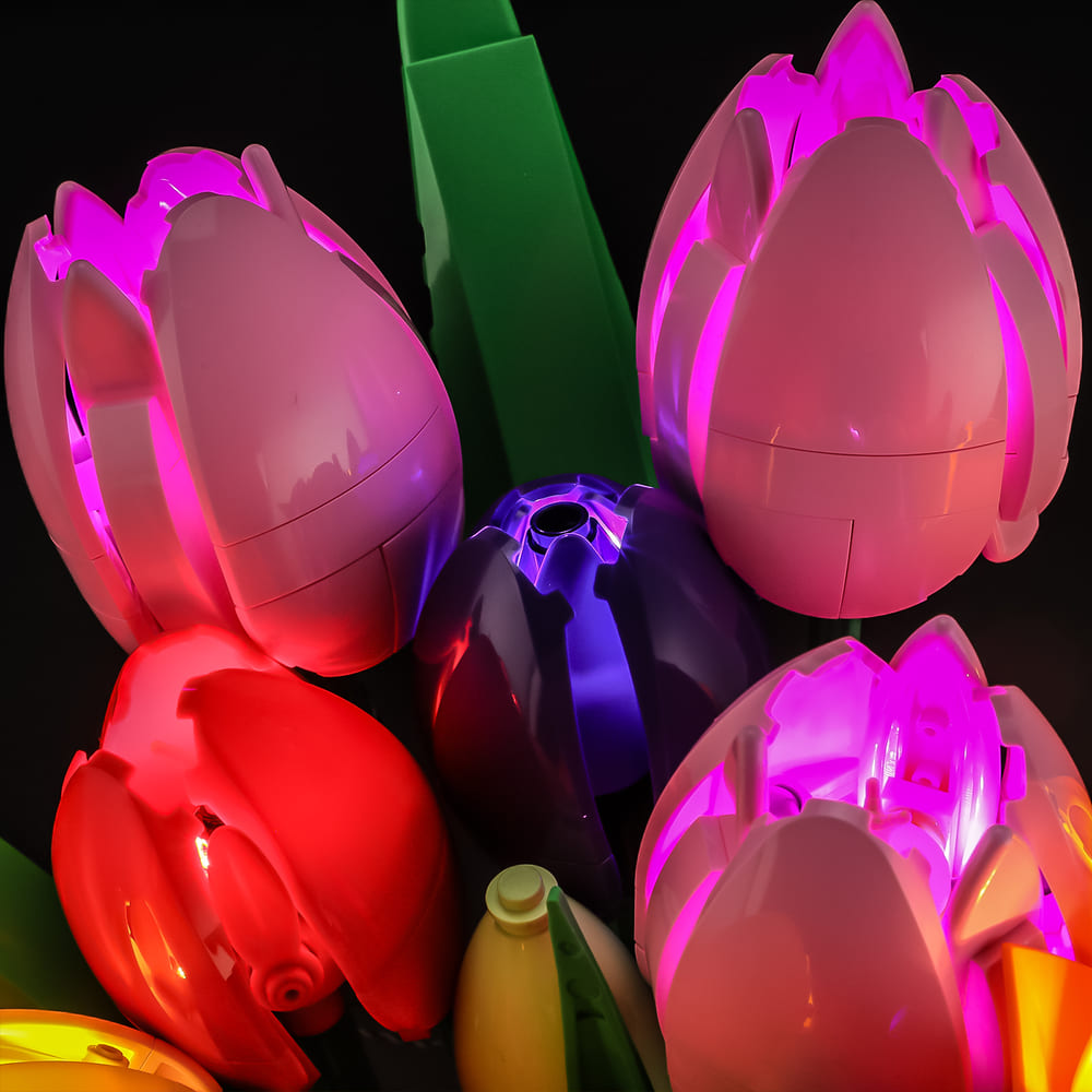 Light Kit for Tulip Bouquet 11501- Briksmax 2.0
