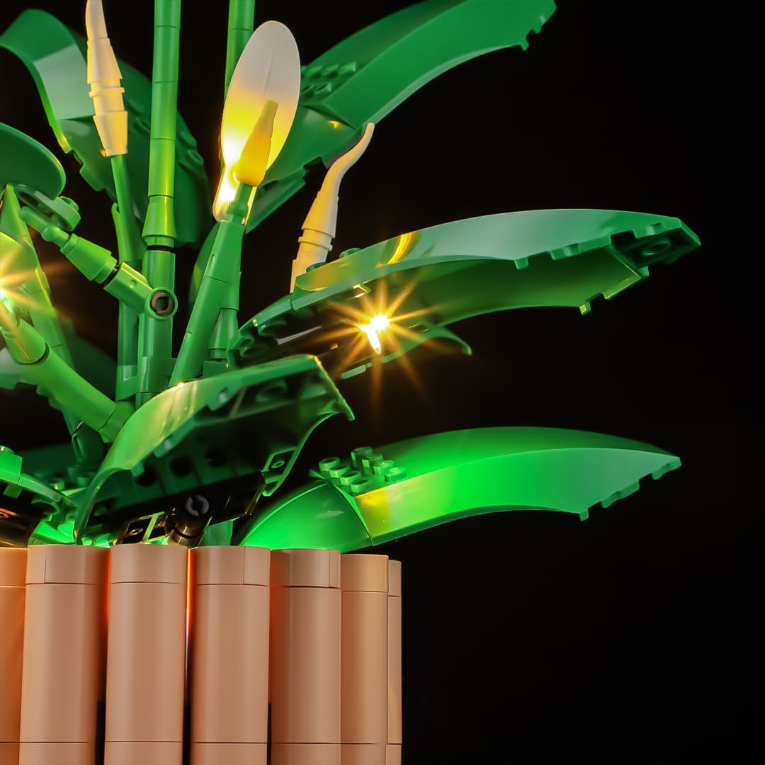 Light Kit for Peace Lily 11504- Briksmax 2.0