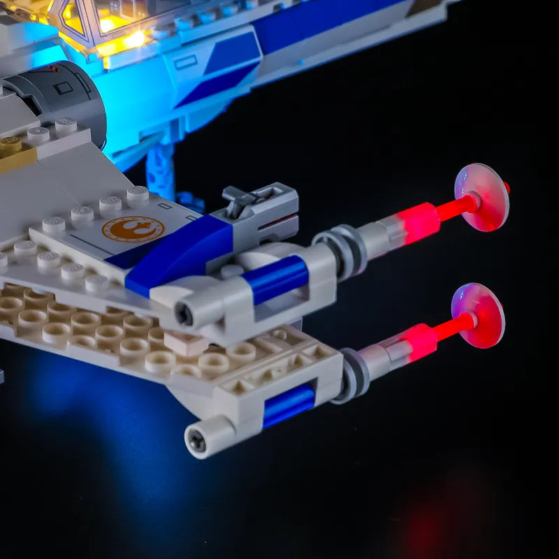 Light Kit for New Republic X-Wing Starfighter 75460 - Briksmax 2.0