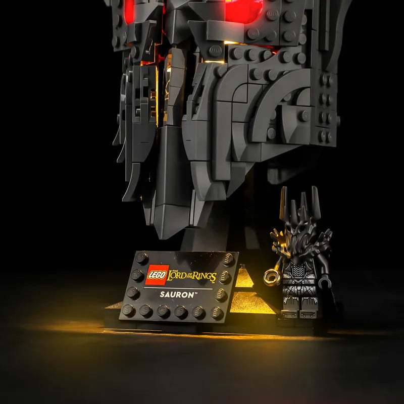 Light Kit for The Lord of the Rings: Sauron's Helmet 11373 - Briksmax 2.0