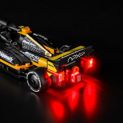 Beleuchtungsset für den APXGP-Rennwagen aus dem Film F1 – Der Film 77252 – Briksmax 2.0