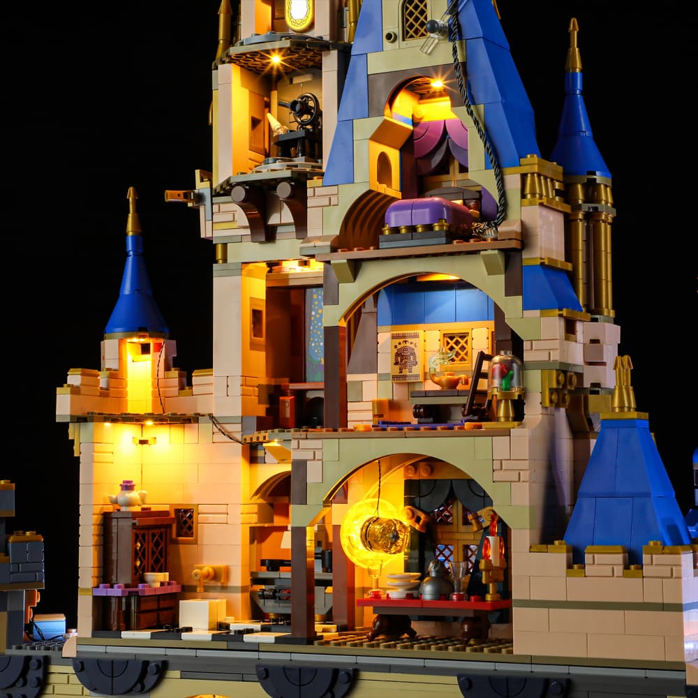 Briksmax Light Kits For LEGO® Disney Castle 43222