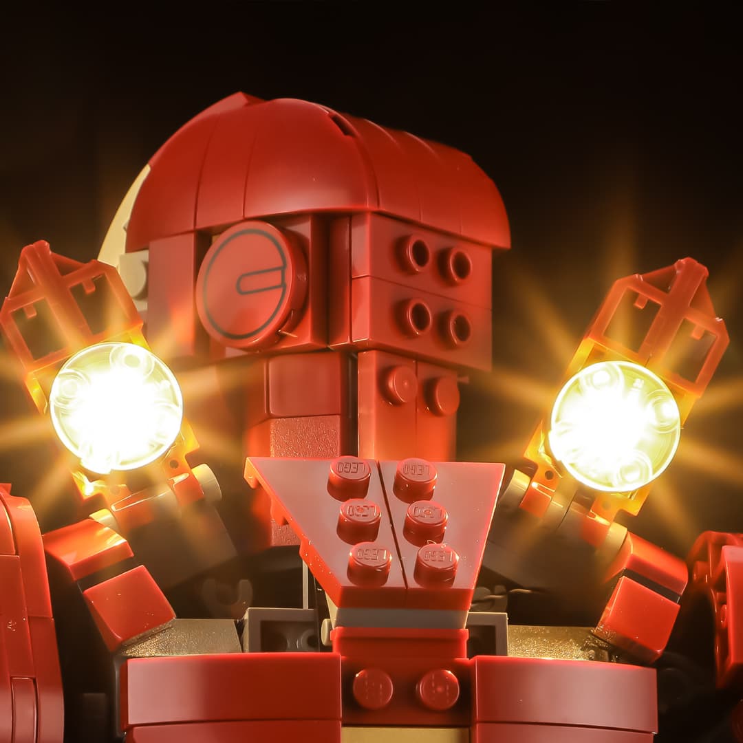 Kit d'éclairage pour Iron Man Mark 3 Collector' Edition 76344 - Briksmax 2.0