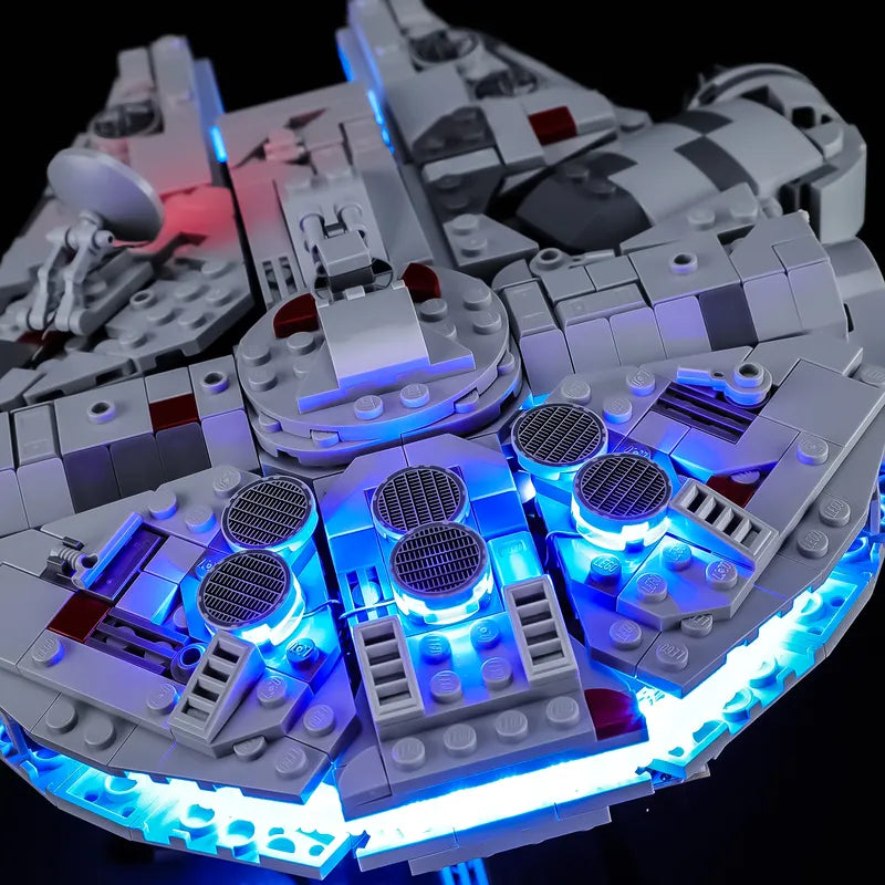 Light Kit For Millennium Falcon 75375-Briksmax 2.0(Wave Sensor Control)