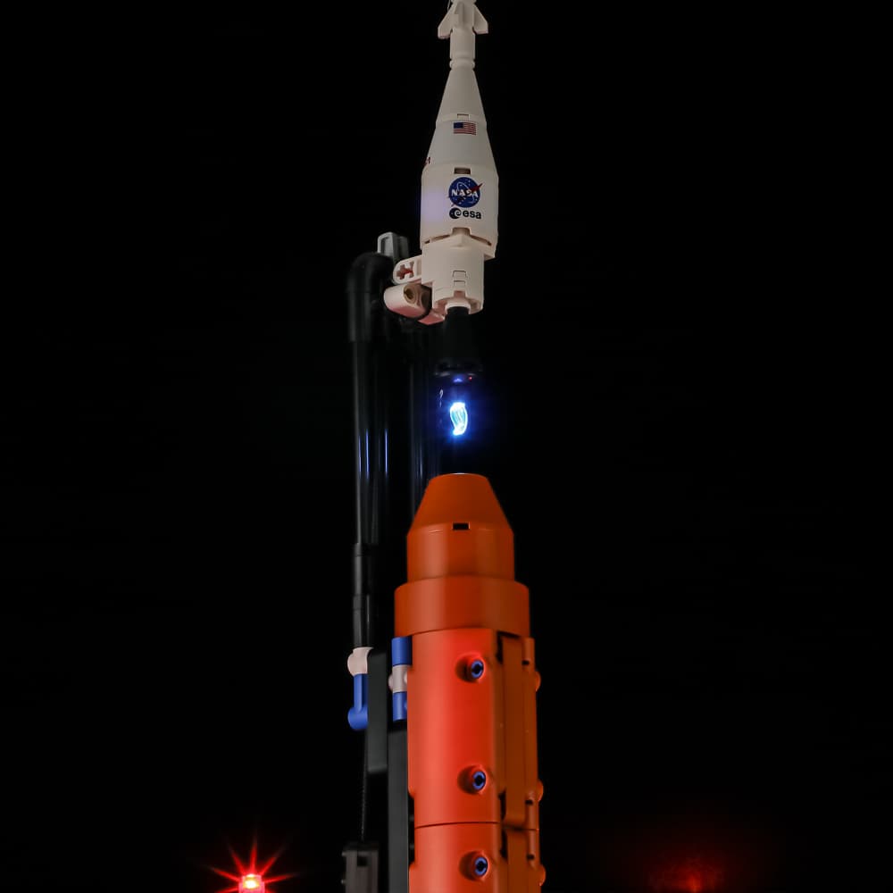 Light Kit for NASA Artemis Space Launch System Rocket 42221 - Briksmax 2.0