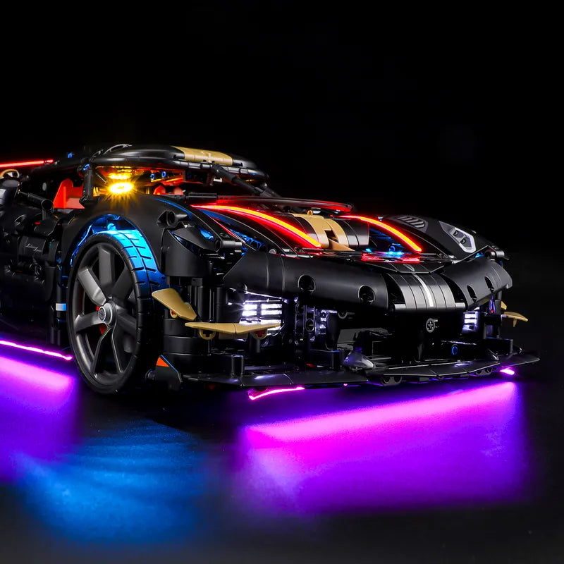 Light kit for Koenigsegg Sadair's Spear 42232 | Briksmax 2.0