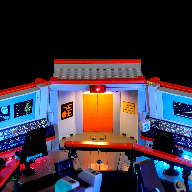 Light Kit for Star Trek: U.S.S. Enterprise NCC-1701 Bridge 11385 - Briksmax 2.0