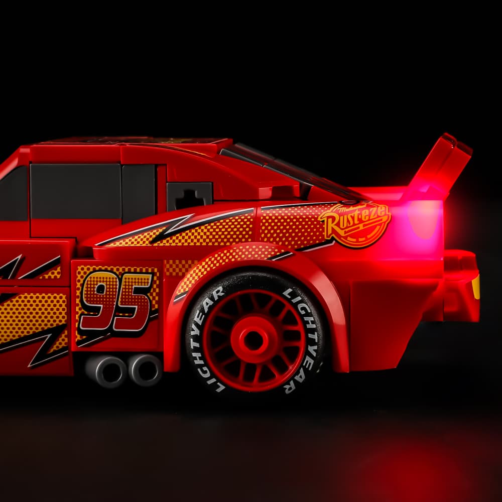 Light Kit for Lightning McQueen 77255- Briksmax 2.0