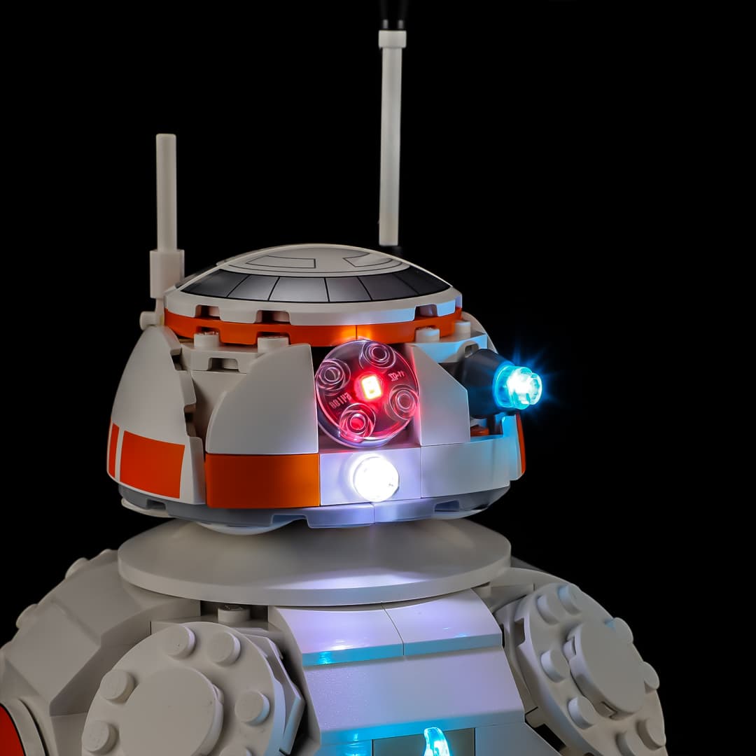 Kit d'éclairage pour droïde astromécano BB-8 75452 - Briksmax 2.0