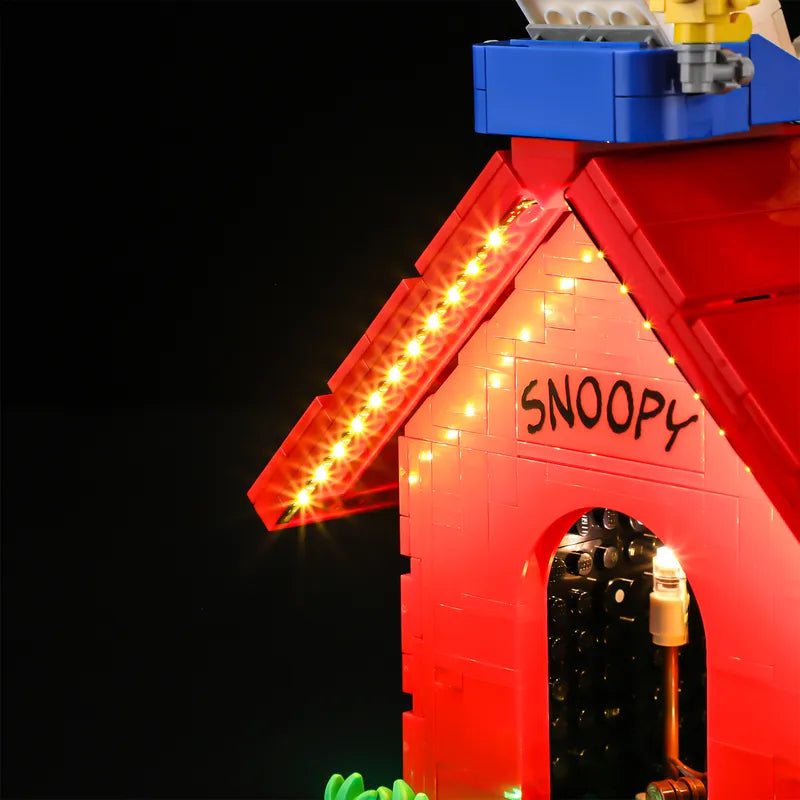 Light kit for Peanuts: Snoopy's Doghouse 21368