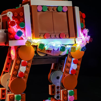 Light Kit For Gingerbread AT-AT Walker #40806- Briksmax 2.0