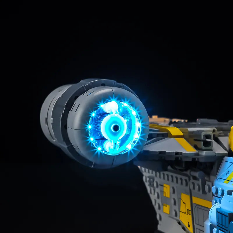 Light Kit for The Razor Crest 75447 - Briksmax 2.0