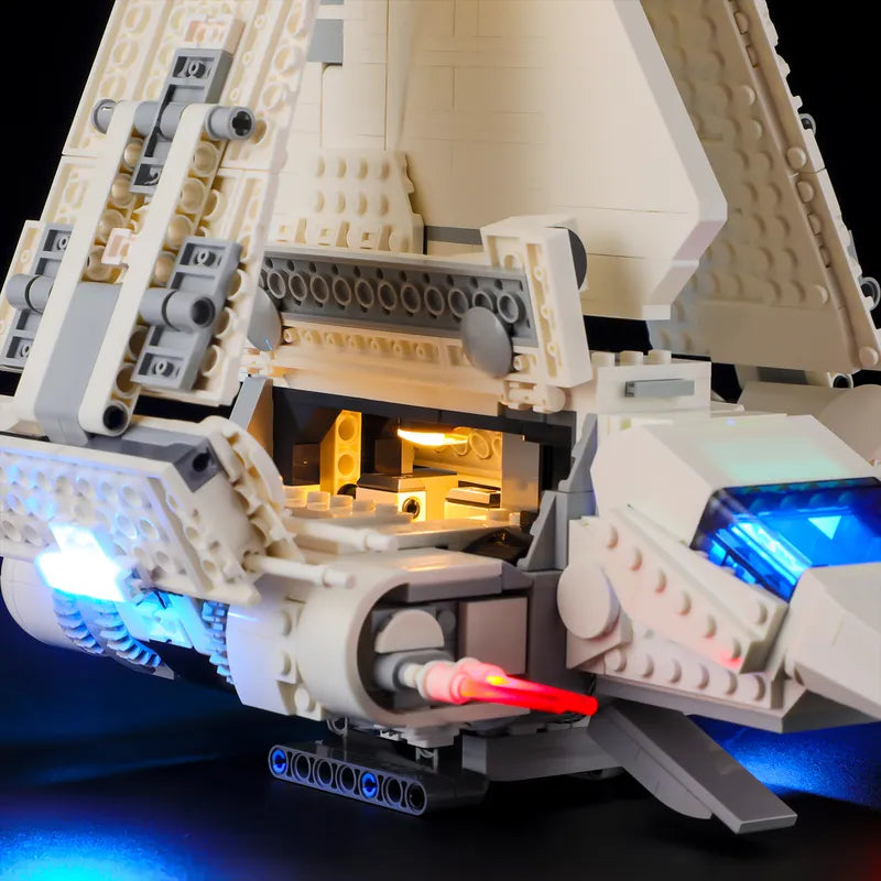 Light kit for Imperial Lambda-Class Shuttle 75459