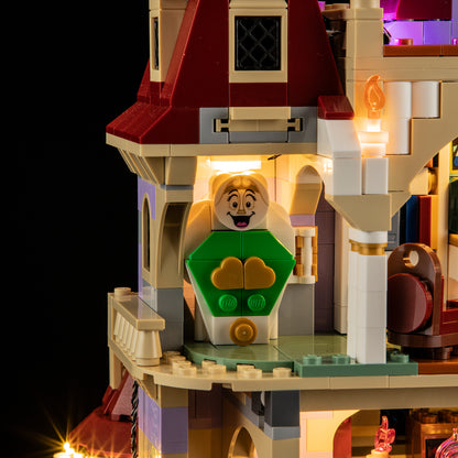 Briksmax 2.0 Lichtset für Schloss „Die Schöne und das Biest“ #43263