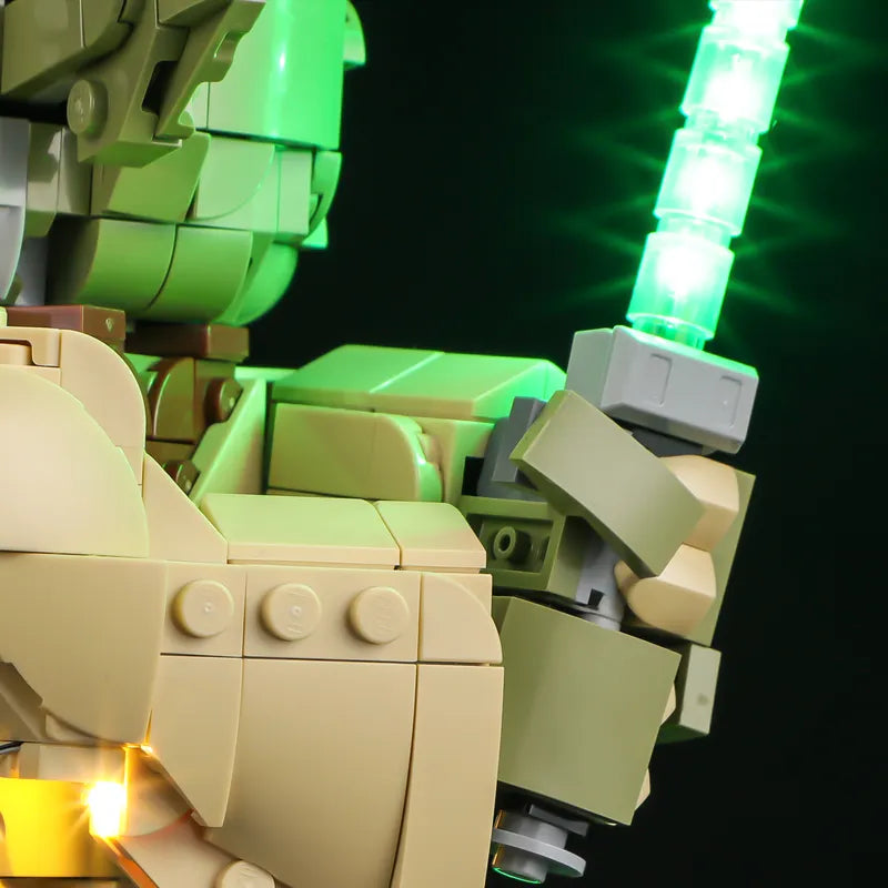 Light Kit for Yoda Bust 75438（Wave Sensor Control）