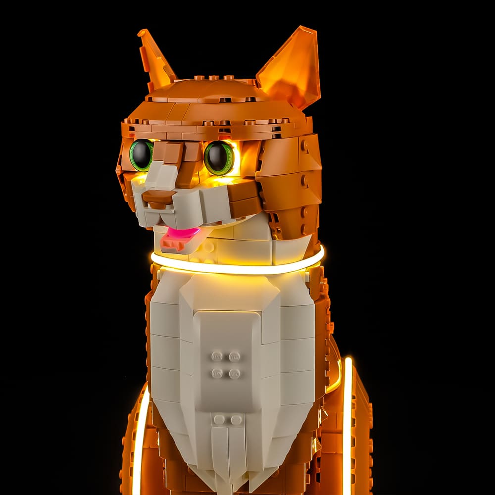 Light Kit for Orange Cat 21376 - Briksmax 2.0