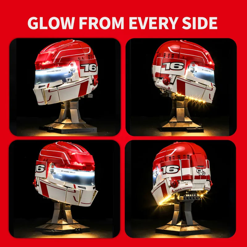 Light Kit for Scuderia Ferrari HP Charles Leclerc Helmet 43014