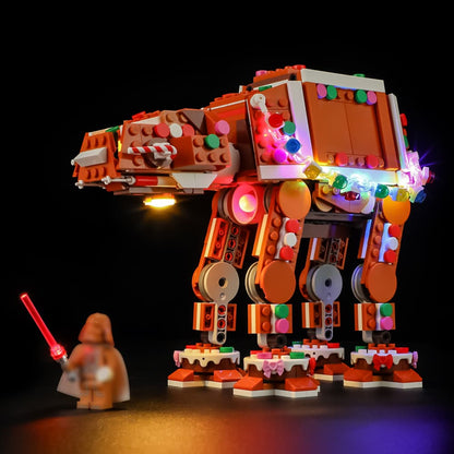Light Kit For Gingerbread AT-AT Walker #40806- Briksmax 2.0