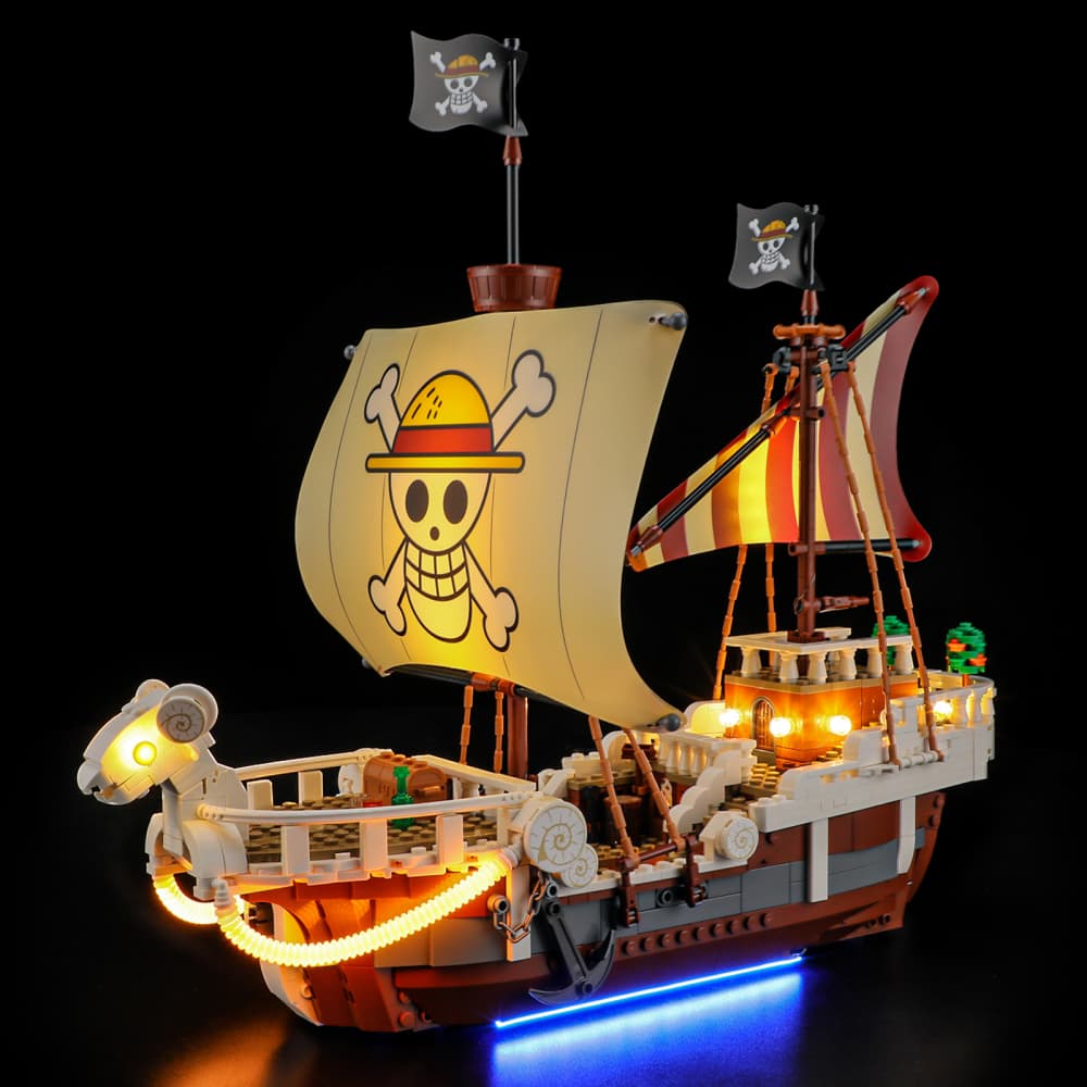 Kit d'éclairage Briksmax 2.0 pour le bateau pirate Going Merry n° 75639