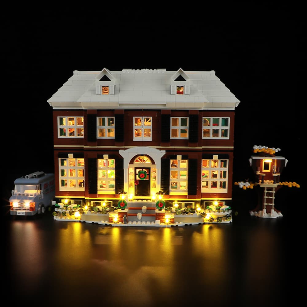 Light Kit For Home Alone 21330-BriksMax 2.0