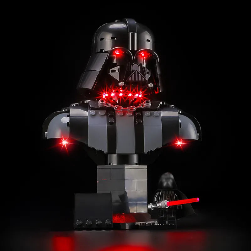 Light Kit for Darth Vader Bust 75439-Briksmax 2.0