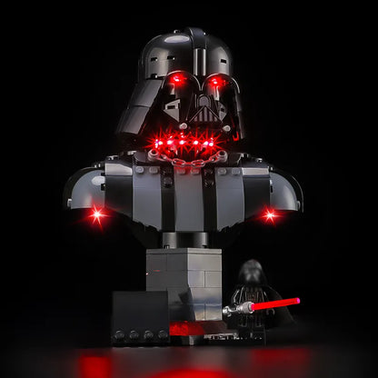 Light Kit for Darth Vader Bust 75439-Briksmax 2.0