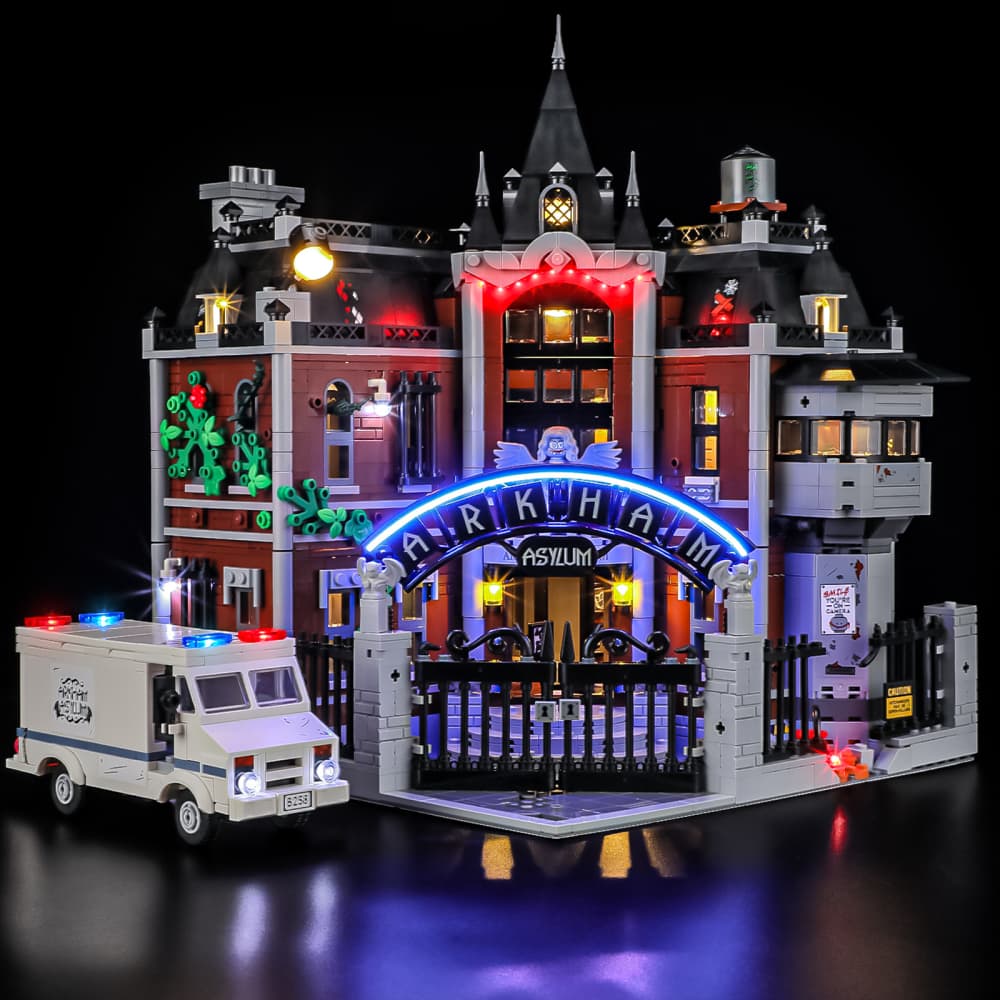 Light Kit For Arkham Asylum  #76300- Briksmax 2.0