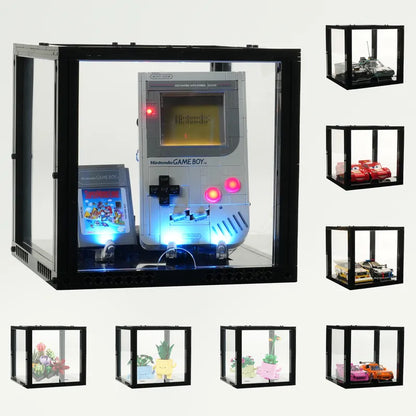 Front-Opening Display Case for LEGO® Models – 19 × 19 × 16 cm | BRIKSMAX