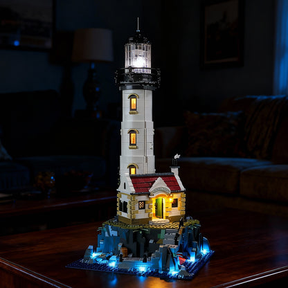 Light Kit For Motorized Lighthouse 21335-Briksmax