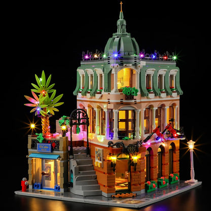 Kit d'éclairage pour hôtel-boutique n° 10297 (version Noël) - Briksmax 2.0
