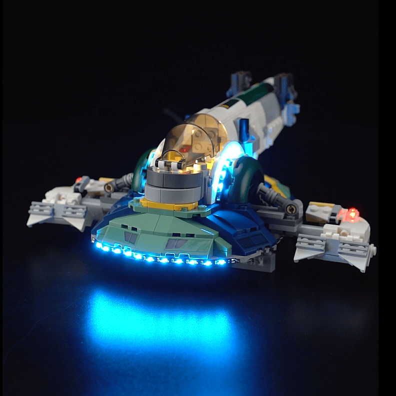 Briksmax 2.0 Light Kit For Jango Fett's Starship  #75433