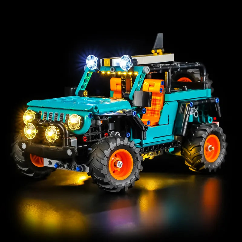 Light Kit for Jeep Wrangler Rubicon 42227 - Briksamx 2.0