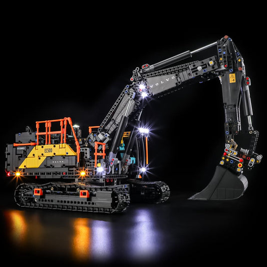Kit d'éclairage Briksmax 2.0 pour pelle hybride Volvo EC500 n° 42215 (Précommande, expédition à partir du 4 septembre ✅)