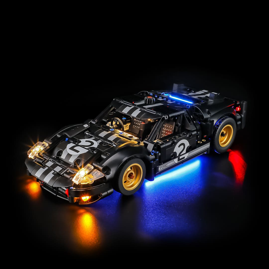 Light Kit for 1966 Ford GT40 MKII Race Car 42223- Briksmax 2.0