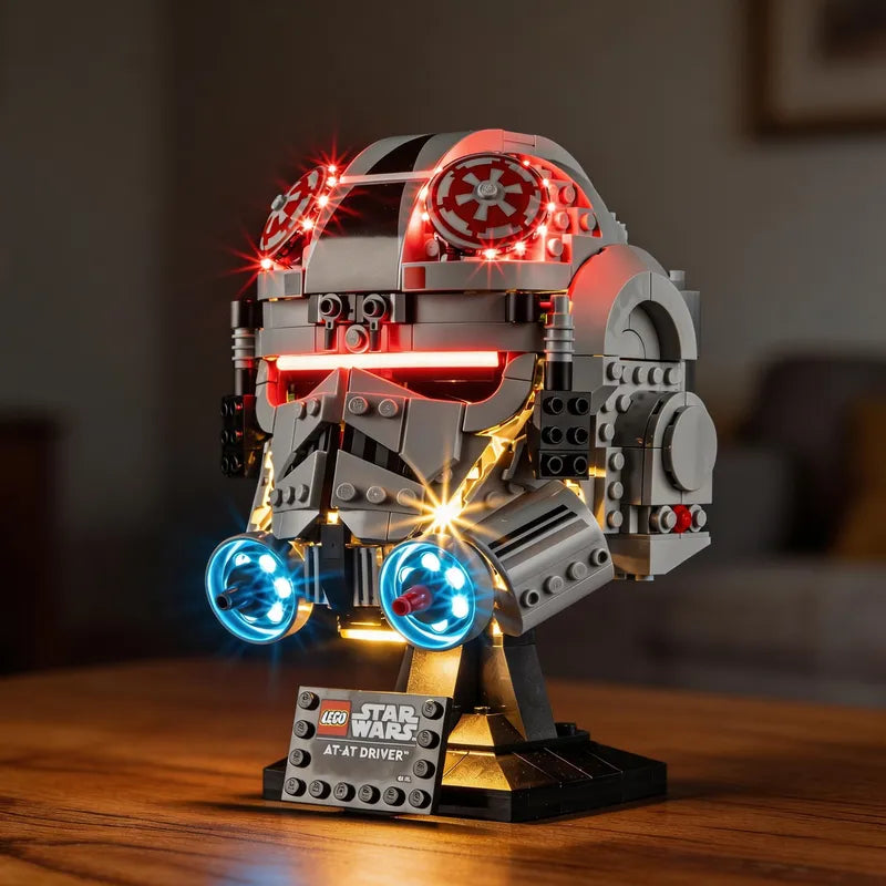 Light Kit For AT-AT Driver Helmet #75429 -Briksmax 2.0