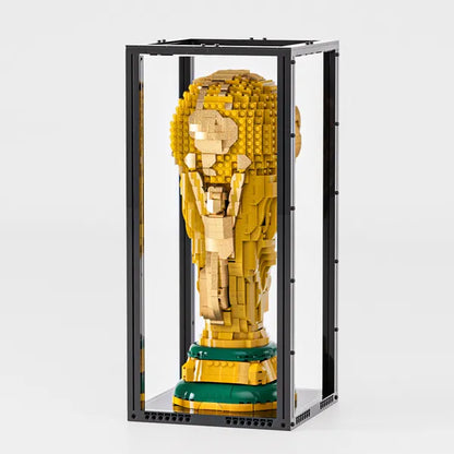 Front-Opening Display Case for LEGO® Models – 19 × 19 × 40 cm